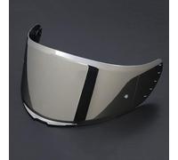 THOMIX Motorcycle Helmet Visor for MT V-14, Style Motorcycle Helmets, Anti-Scratch & Anti-Fog Coated PC Lens Multi-Colour Options Replacement Helmet Visor,F Silver plating