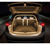 THOMIX Trunk Light Strip for Car for Ford Explorer Capri (Electric), LED Ambient Lighting Cuttable Strip for Car Cargo Area Or Interior, Auto on/Off Trunk LED Accent Lighting,4m warm light