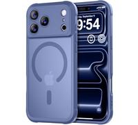 Thomo Magnetic for iPhone 17 Pro Case, [Compatible with Magsafe] [Full Camera Protection] Translucent Matte Military Grade Shockproof with Anti-Fingerprint Phone Cover 2025, Lavender Grey