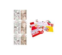 Thompson Cooper Ltd - 50 x 10 Eco Winter Foliage Christmas Crackers School Bulk Pub Wholesale