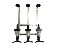Thompson Cooper ltd-Wall 3 Bracket Set + 3 x Optic Dispensers, Home bar, Spirit Measures (3 x 25ml Optic Measure)