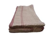 Thompson Cooper Ltd- Wonderdry tea towels Red pack size 10,18" x 29", Absorbent Material, Dry Dishes Kitchen