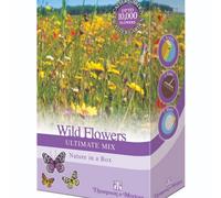 Thompson & Morgan 200G Scatter Pack Wildflower Seeds - Ultimate Mix - Attract Bees Easy Grow