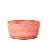 Thompson + Morgan 35cm Caesar Marble Effect Bowl Planter CHARCOAL