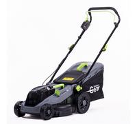 Thompson & Morgan Aerotek 40V Lawn Mower 38cm with 2 x Batteries +...