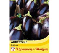 Thompson & Morgan Aubergine Bonica F1 Hybrid 1 Seed Packet (13 Seeds)