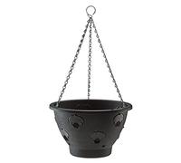 Thompson & Morgan Bloomaround Hanging Basket Garden Planter Plant Container with Water Reservoir for Flowers, Vegetables and Fruits from (30cm, Single)