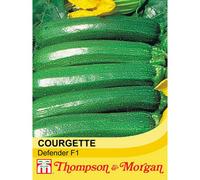 Thompson & Morgan Courgette Defender F1 Hybrid 1 Seed Packet (12 Seeds)