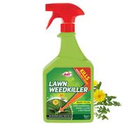 Thompson & Morgan Doff Lawn Weedkiller Spray Bottle Specially Formulated Ready to Use, 1 x Doff Lawn Weedkiller 1L by Thompson and