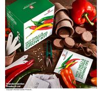 Thompson & Morgan Gift Seed Grow Kit Red Hot Chilli & Sweet Peppers