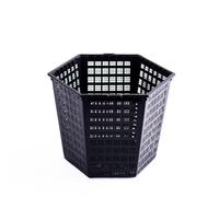 Thompson & Morgan Hexagonal Aquatic Planting Baskets 1 Pack Aquatics 19x21cm 3L Square x5