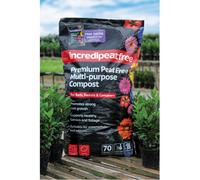 Thompson & Morgan Incredipeatfree Compost 70L & 210g Sachet of Incr...