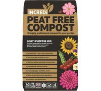 Thompson & Morgan Incredipeatfree Premium Peat Free Compost 20L With Incredibloom Fertiliser Slow Release Feed Made In Britain