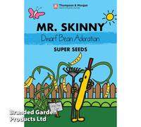 Thompson & Morgan Mr. Men? Little Miss? Dwarf French Bean 'Adoration' - 1 Packet (25 Seeds), Yellow