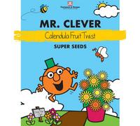 Thompson & Morgan Mr. Men? Little Miss? - Mr. Clever - Calendula Fruit Twist 1 Packet (60 Seeds), Orange