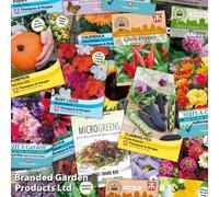 Thompson & Morgan Nurserymans Choice Flower + Veg Seed 200 Seed Packets, Multi
