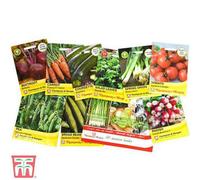 Thompson & Morgan Nurserymans Choice Veg Seed 75 Packets (Tm)