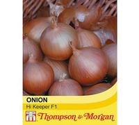 Thompson & Morgan Onion Hi Keeper F1 Hybrid 1 Seed Packet, Brown