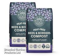Thompson & Morgan Rocketgro Peat Free Beds & Borders Compost 50 Litre X 2 Units