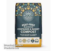 Thompson & Morgan Rocketgro Peat-Free Blackgold Container & Basket Compost 40 Litre X 1 Unit