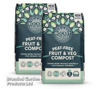 Thompson & Morgan Rocketgro Peat-Free Fruit & Veg Compost 50 Litre X 2 Units