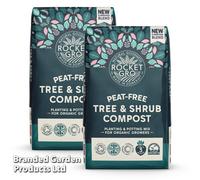 Thompson & Morgan Rocketgro Peat-Free Tree & Shrub Compost 50 Litre X 2 Units