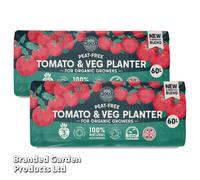 Thompson & Morgan Rocketgro Tomato & Veg Planter - 60 Litre X 2 Bags