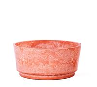 Thompson & Morgan Set of 2 34.5cm Caesar Marble Effect Bowl Planter CHARCOAL