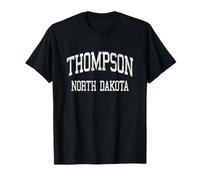 Thompson North Dakota ND Vintage Athletic Sports Design T-Shirt