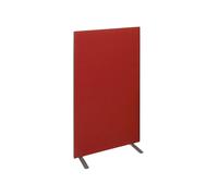 Thompson Rectangular Free Standing Floor Office Screens, 100wx150h (cm), Powder