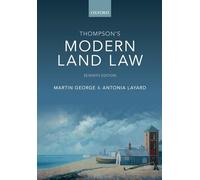 Thompson's Modern Land Law