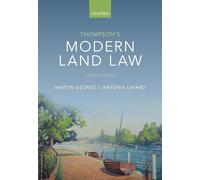 Thompson's Modern Land Law