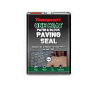 Thompsons One Coat Patio & Block Paving Acrylic-Based Clear Multi-Purpose Sealant, 5L