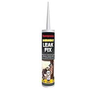 Thompson's Water Seal Caulk - 310ml Clear Rubber Paste, Water Resistant, Ideal for Pipe, Gutter, Wall, Counter Top, Joint