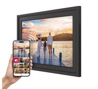 THOMSON 10 Inch Photo Frame - 25.6 cm, 1280 x 800 HD IPS, Touchscreen, 32 GB Memory, Automatic Rotation, Multi-User Connection, WLAN, Desktop Stand or Wall Mount