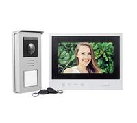 Thomson - 512263 Videophone - Smart Bracket 2, Easy/Quick Installation with 2 wires, Smart RFID, Automatic Visitor Memory (100 Photos), Monitoring Function, White LED Night Vision - 512263