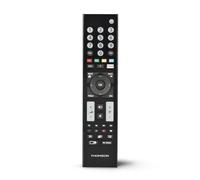 Thomson Remote Control for Grundig TVs Ready to Use Learning Simple Mode Illuminated Buttons Infrared IR Remote Control Black