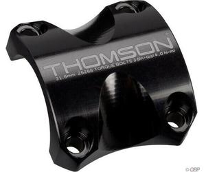 Thomson Replacement X4 Stem Faceplate Bar Clamp 31.8 Black