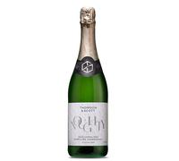 Thomson & Scott Nought Organic Sparkling Chardonnay Alcohol Free Wine 750ml | Alcohol-free Alternative to Prosecco & Champagne | Finest Non Alcoholic Wines | Non Alcoholic Drinks