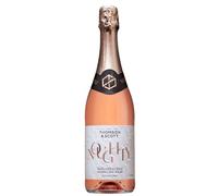 Thomson & Scott Noughty, Alcohol Free, Organic Sparkling Rosé, Low-Sugar, Halal Certified, Vegan - Great Gift for Expecting and New Mums, Birthdays, Anniversaries - 75cl