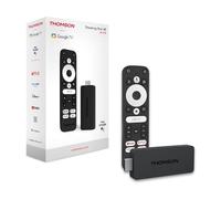 THOMSON Streaming Stick 140UK, Google TV, 4K UHD, Google Assistant, Googlecast, Wi-Fi, Bluetooth 5.0, HDMI, Dolby Atmos, DTS Digital Surround, HDR10, 2 GB RAM, 8 GB Memory