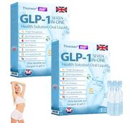 Thonesr GLP-1 Seven in one Health Solution Oral Liquid, Advanced GLP1 Oral Solution, Multi-Action GLP-1 Oral Liquid, Natural Thonesr GLP1 Seven in One Drops for All Men and Women (2 Pack)