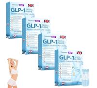 Thonesr GLP-1 Seven in one Health Solution Oral Liquid, Advanced GLP1 Oral Solution, Multi-Action GLP-1 Oral Liquid, Natural Thonesr GLP1 Seven in One Drops for All Men and Women (4 Pack)