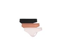 Thong (3PK) - Sport Active Light Flex-Packaged Panties - Comfortable Underwear, 900 Assorted, S