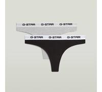 Thong Brief 2-Pack - Multi color - Women XS
