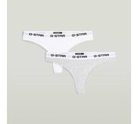 Thong Brief 2-Pack - Multi color - Women XXL