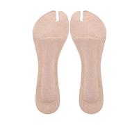 Thong Sandal Pad - Forefoot Cushion Inserts, Pigskin Leather & Foam, Cuttable Self Adhesive Toe Protector, Metatarsal Pressure Relief Insole - for & High Heels