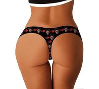 Thong with Faces on Them Custom, Custom Underwear for Women, Personalized Women Thong, Gift for Wife Anniversary Valentine's Day