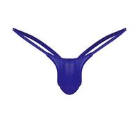 Thongs for Men, Thong Underwear, Sexy G-String Pant, Men Pouch G-String Underwear Low Rise G String for Male Bikini Briefs Tag-Free Underpant Anti-Bacterial Jock Strap Underwear Dark Blue