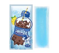 Thonlai 1 Pcs Cooling Gel Patch Strips, Rapid Cooling, Fever Relief Forehead Pads, Instant Cooling Fever & Heat Discomfort for Summer Travel